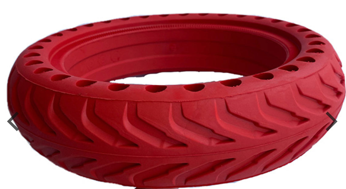 Coperchi di gomma pieni 8,5 pollici in rosso